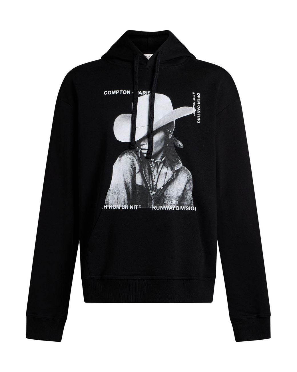 Ih Nom Uh Nit Black Sweatshirt Cotton for men