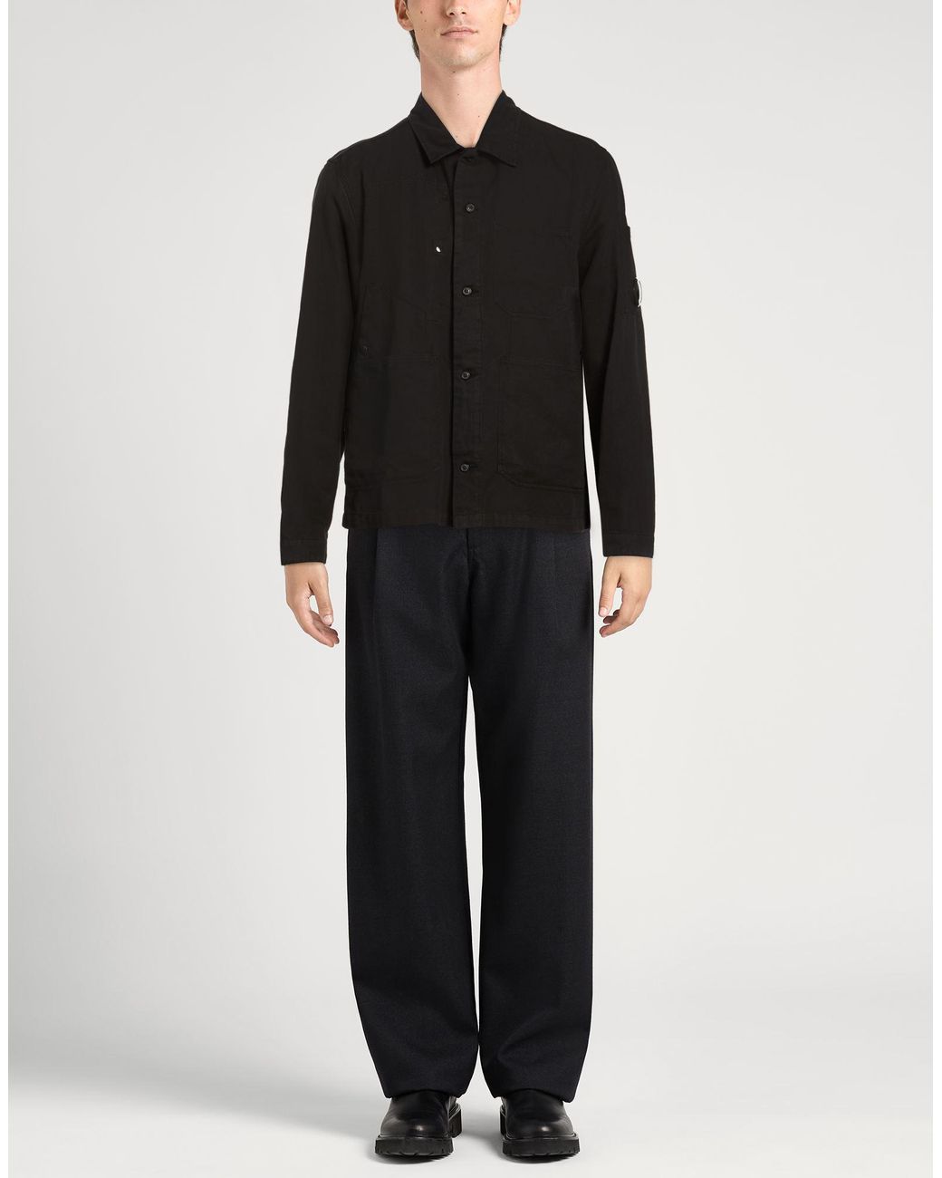 C P Company Black Shirt for men