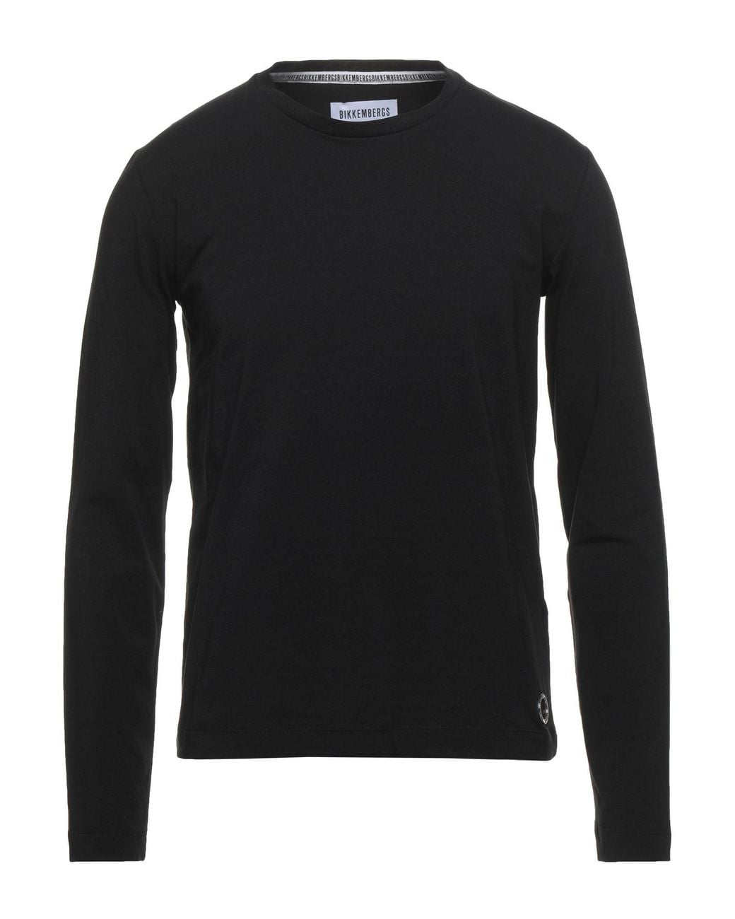 Bikkembergs Black T-Shirt Cotton, Elastane for men