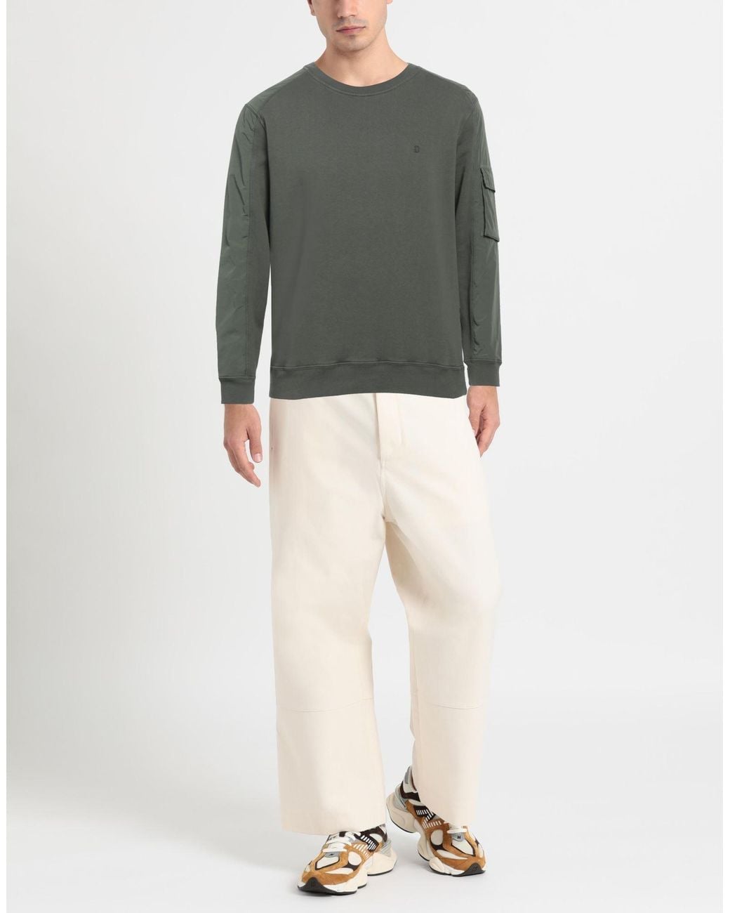 Dondup Gray Sweatshirt for men