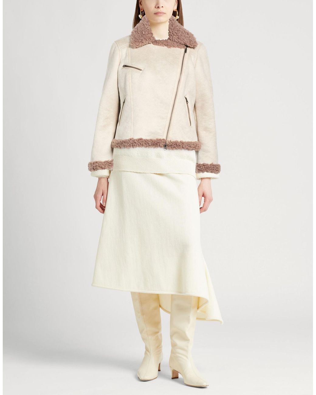 Bomboogie Natural Shearling & Teddy