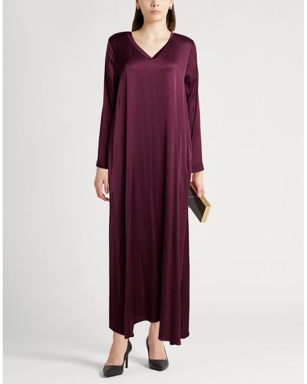 Daniele Fiesoli Purple Maxi Dress