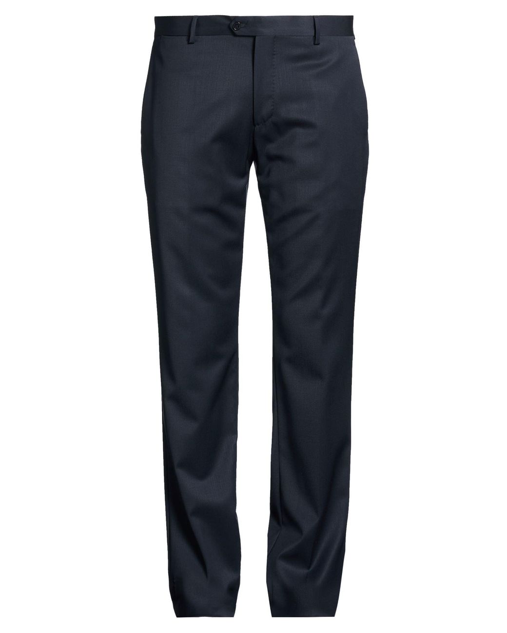 Lardini Blue Pants Wool, Elastane for men