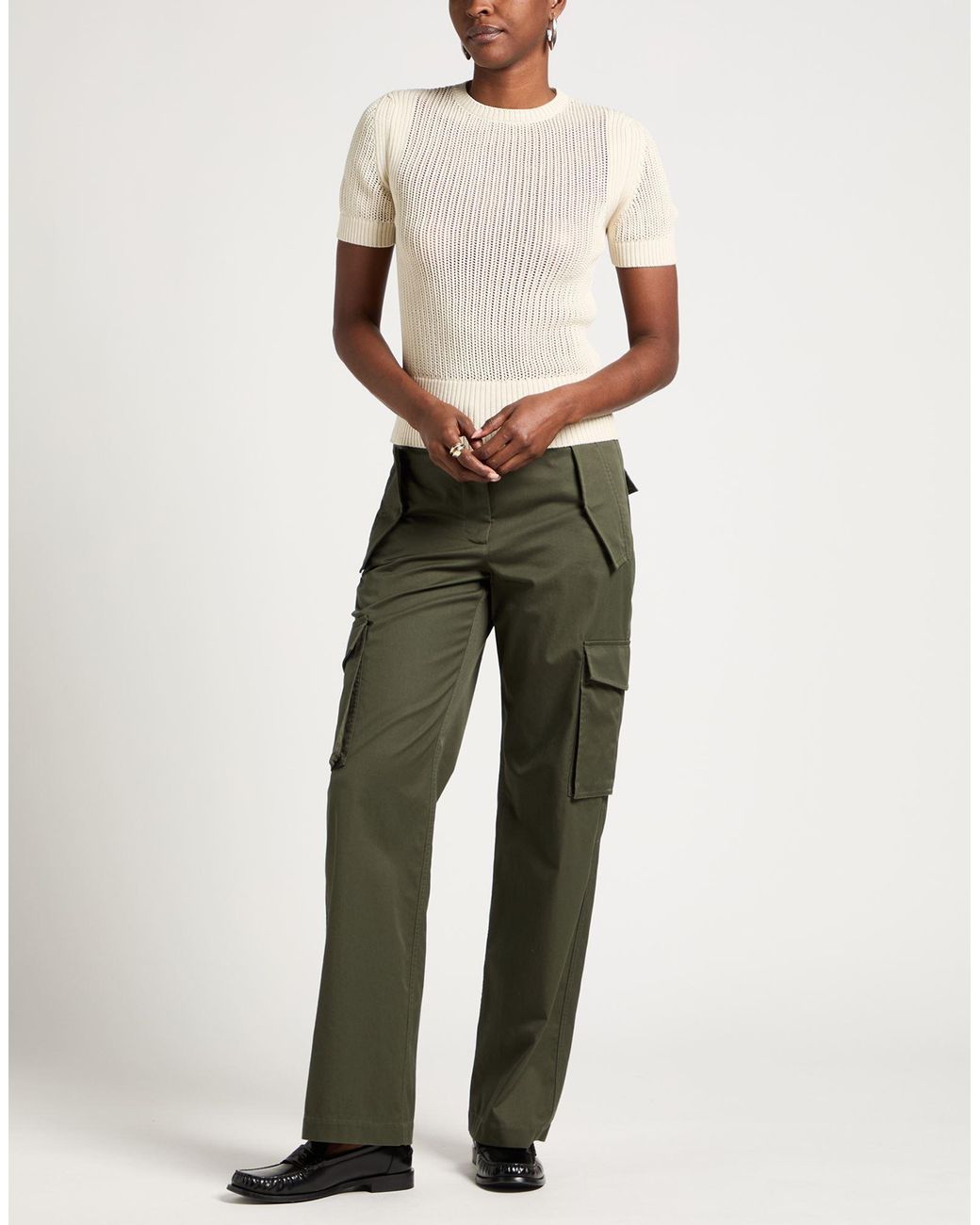 Pullover Moorer de color Natural