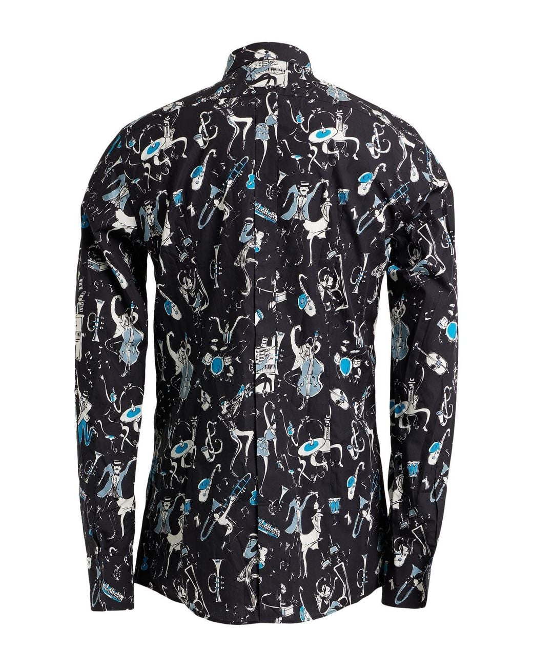 Dolce & Gabbana Blue Shirt Cotton for men