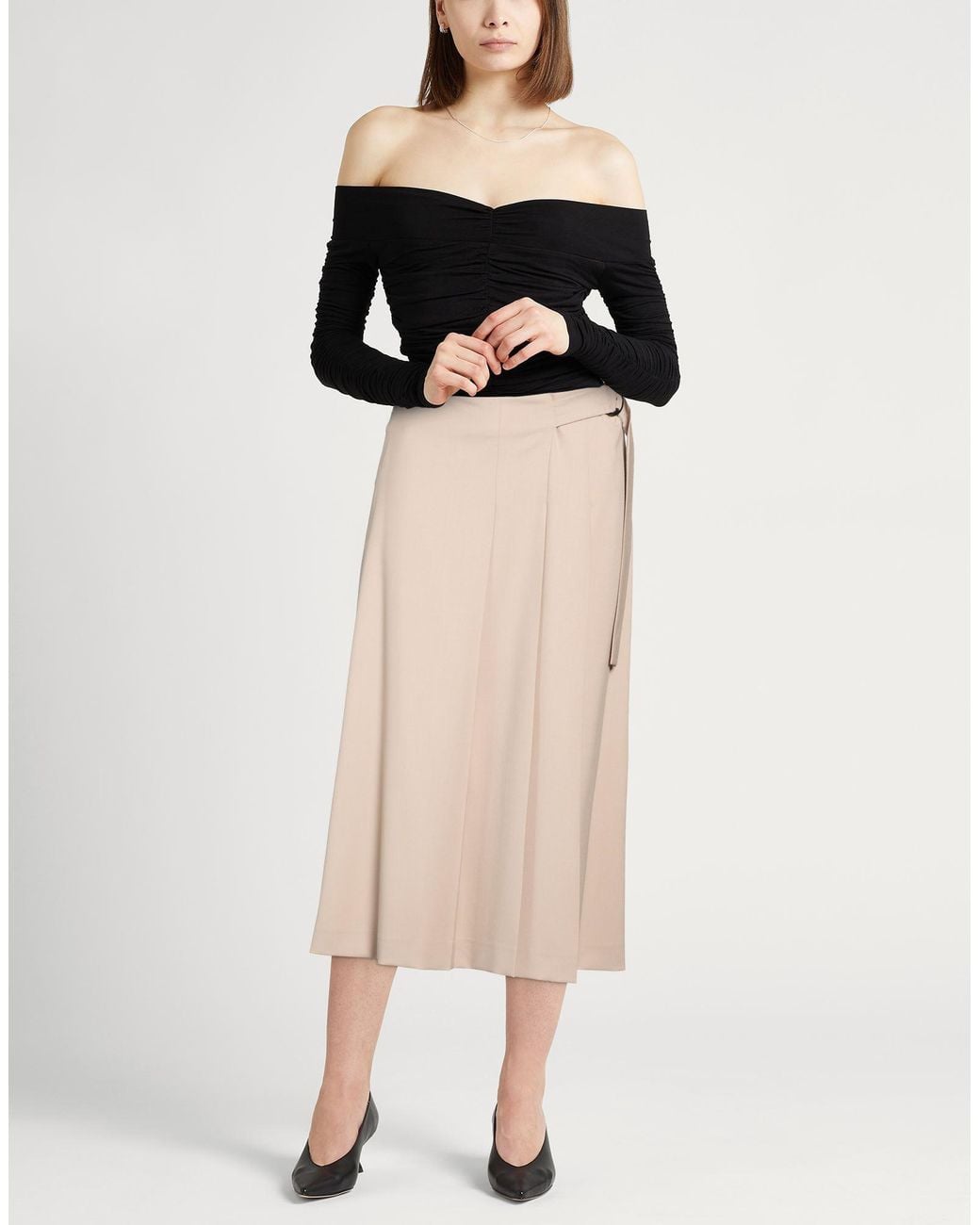Peserico Natural Midi Skirts