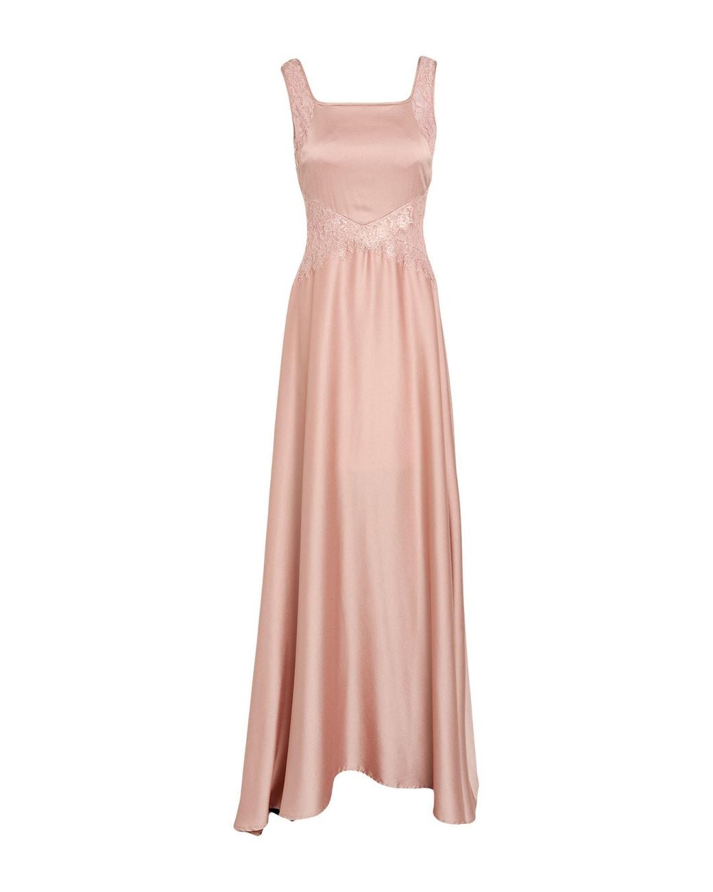 Rinascimento Pink Maxi Dress Polyester
