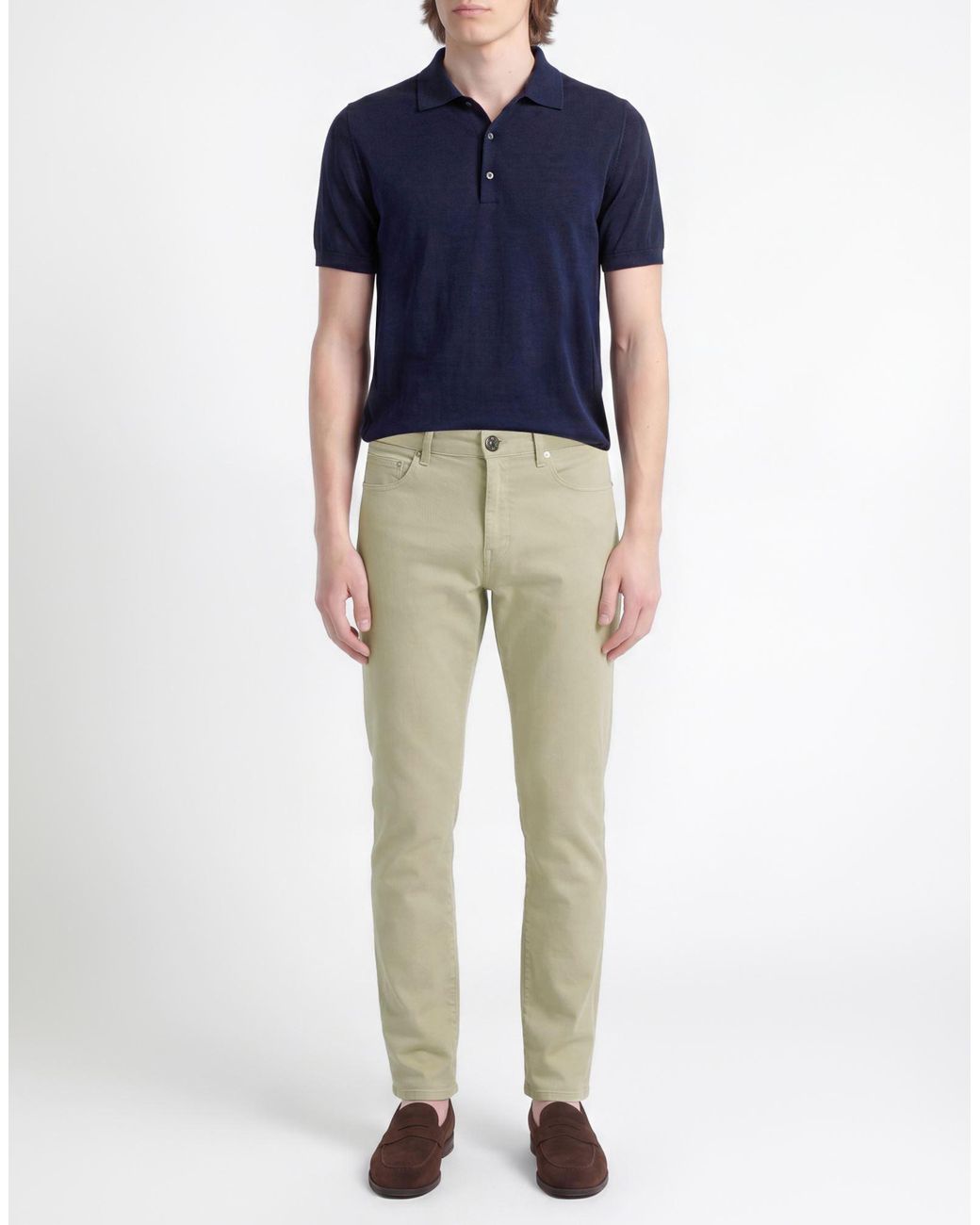 PT Torino Natural Pants Cotton, Elastane for men