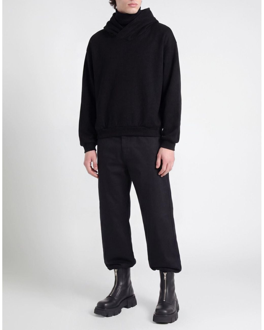 Takeshy Kurosawa Black Sweater Viscose, Polyester, Nylon, Wool for men