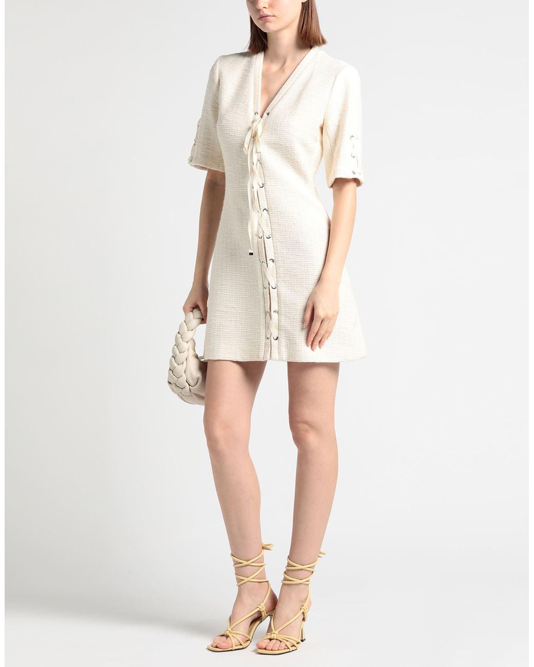 Maje Natural Mini Dress