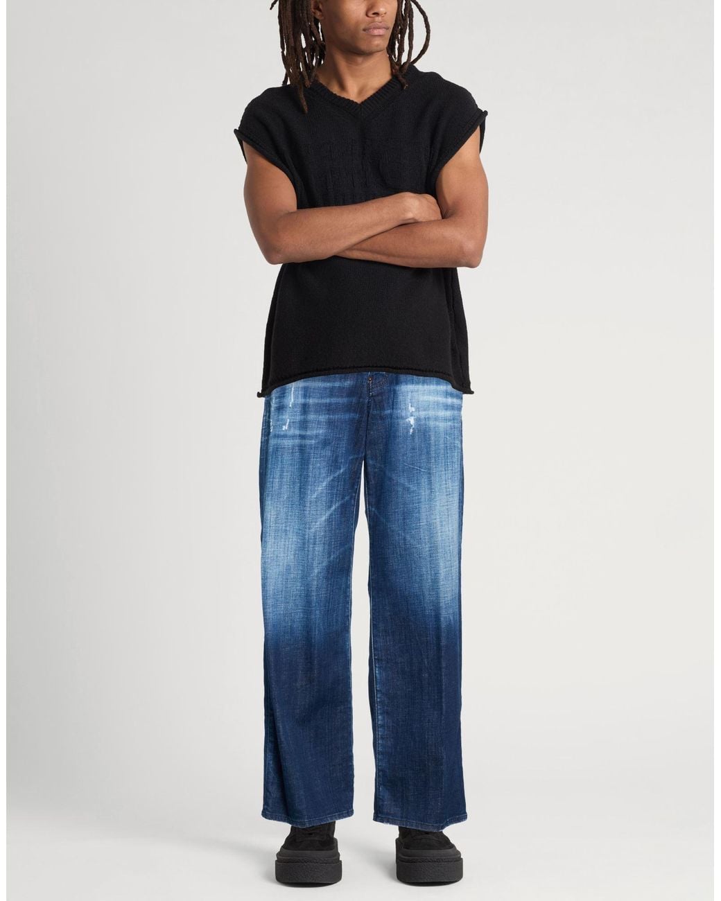 DSquared² Blue Jeans Cotton, Elastane for men