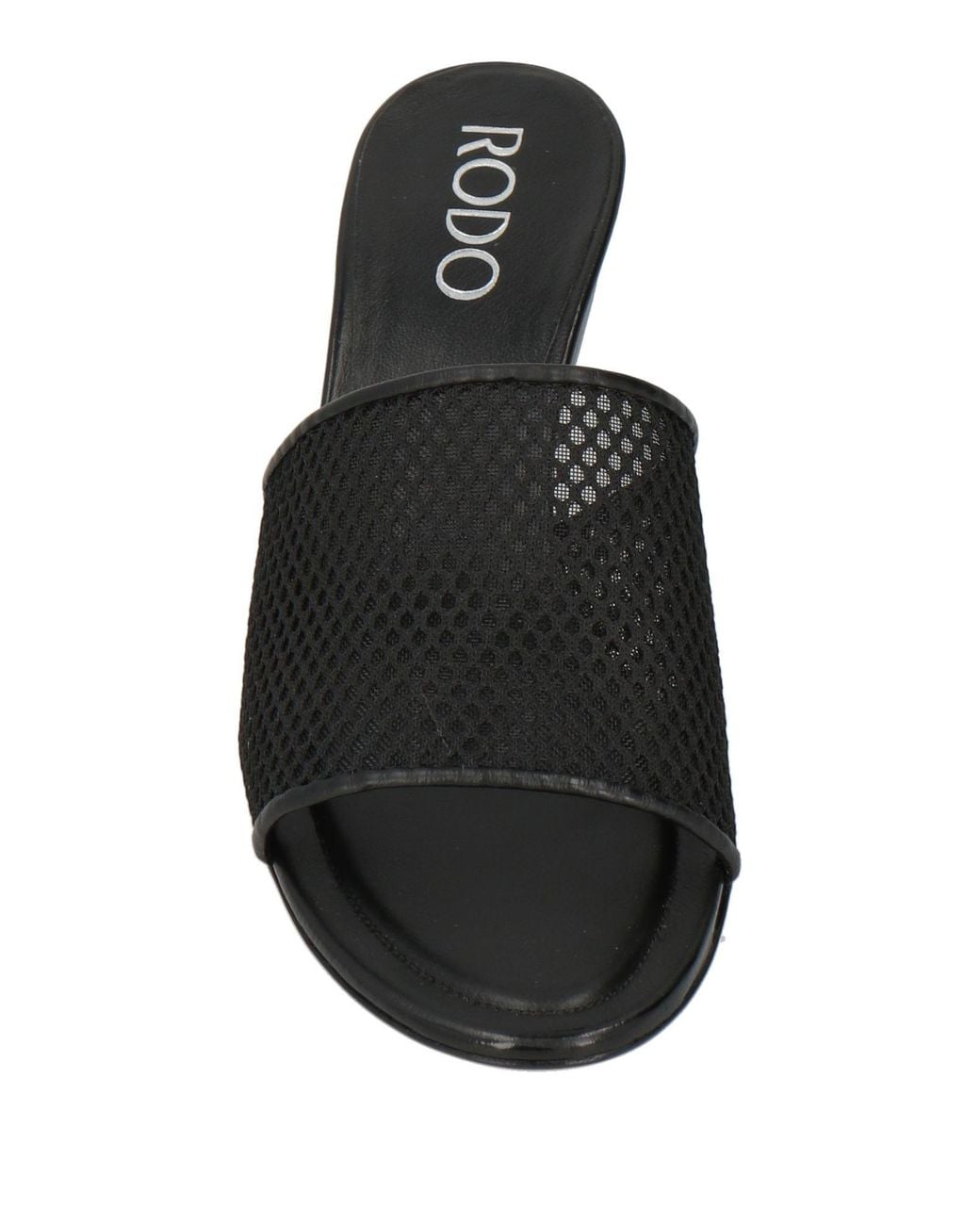 Rodo Black Sandals