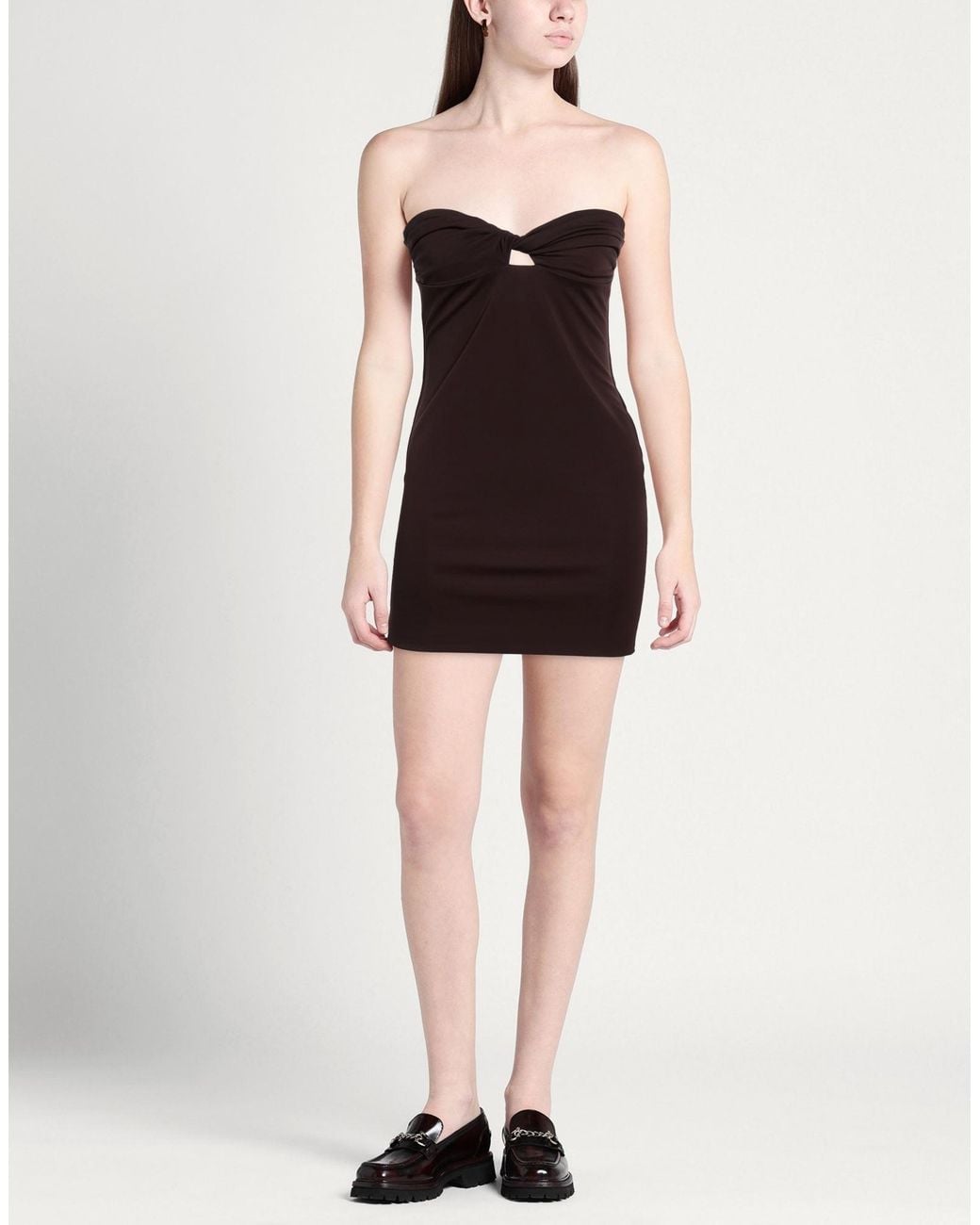 Robe Courte ANDAMANE en coloris Black