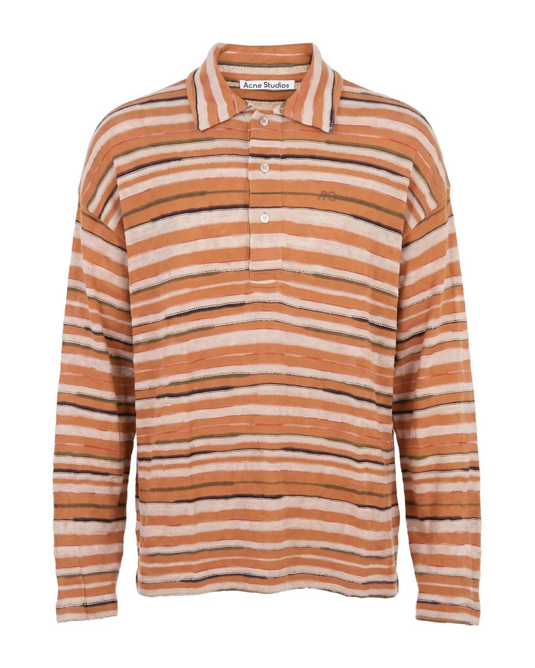 Acne Orange Sweater Acrylic, Cotton, Polyester for men