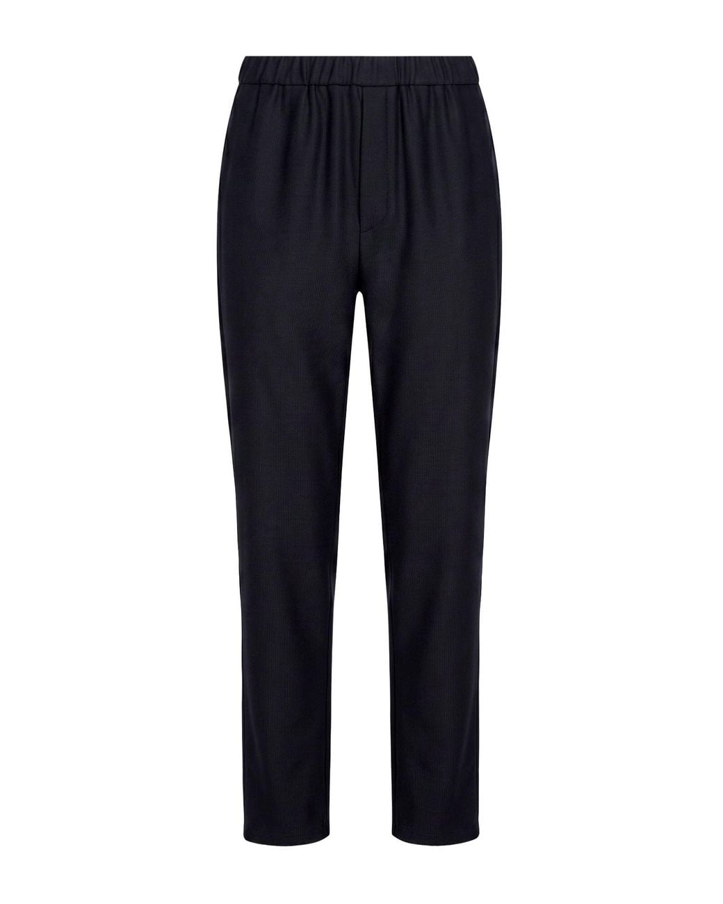 Giorgio Armani Blue Pants Virgin Wool for men