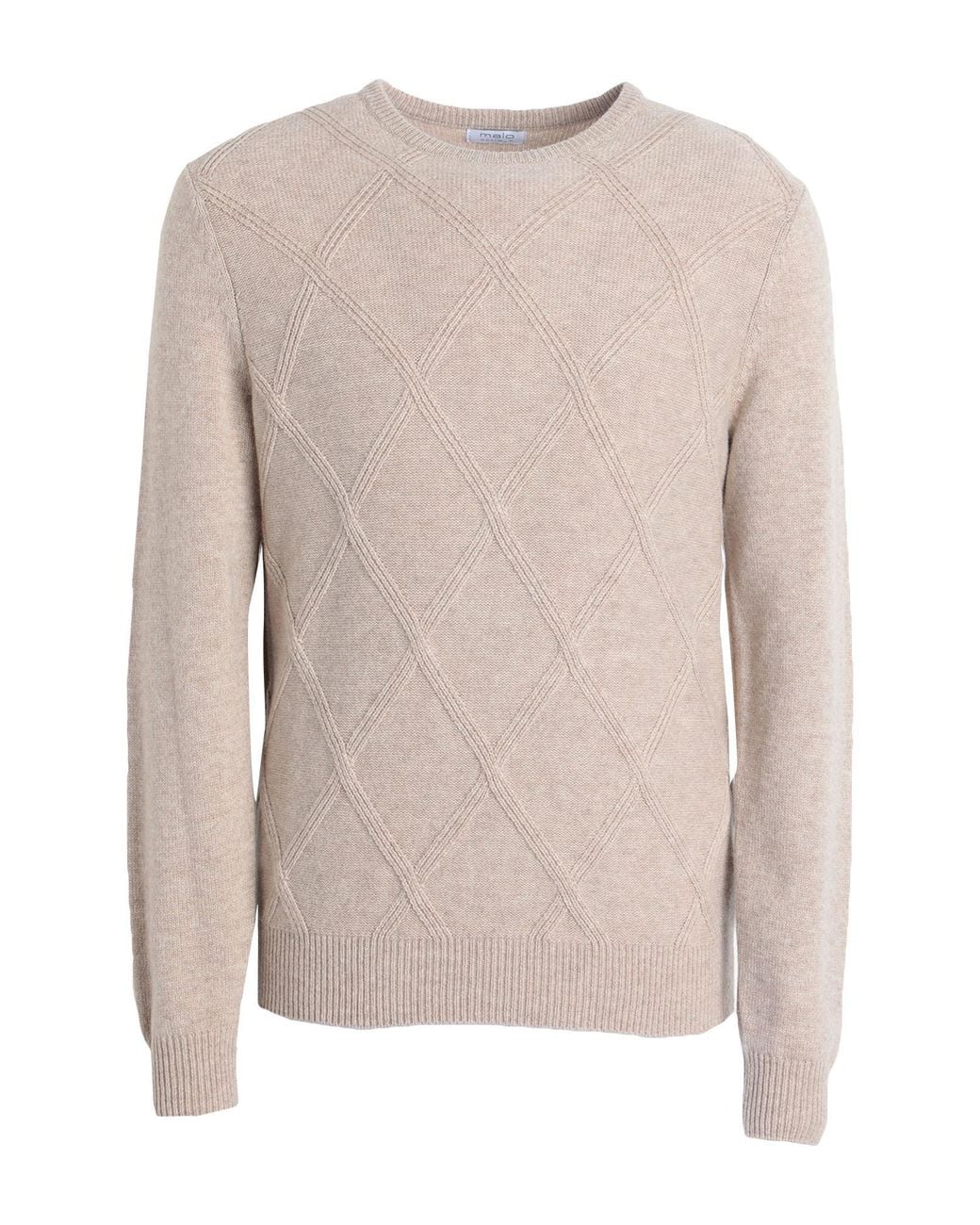 Pullover Malo de hombre de color Natural