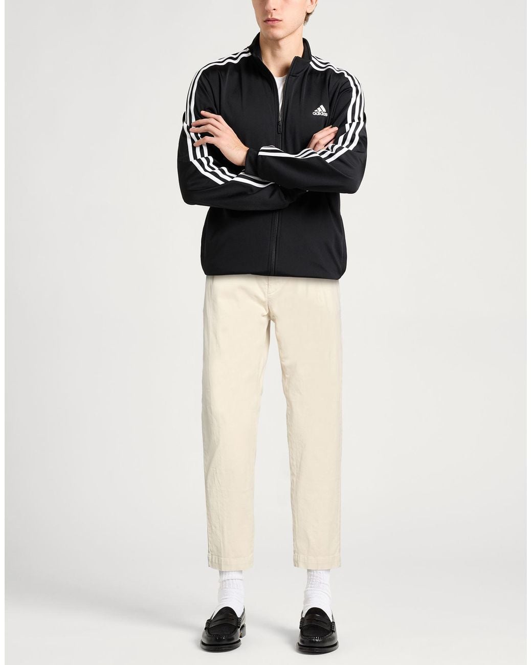 Dondup Natural Cream Pants Cotton, Elastane for men