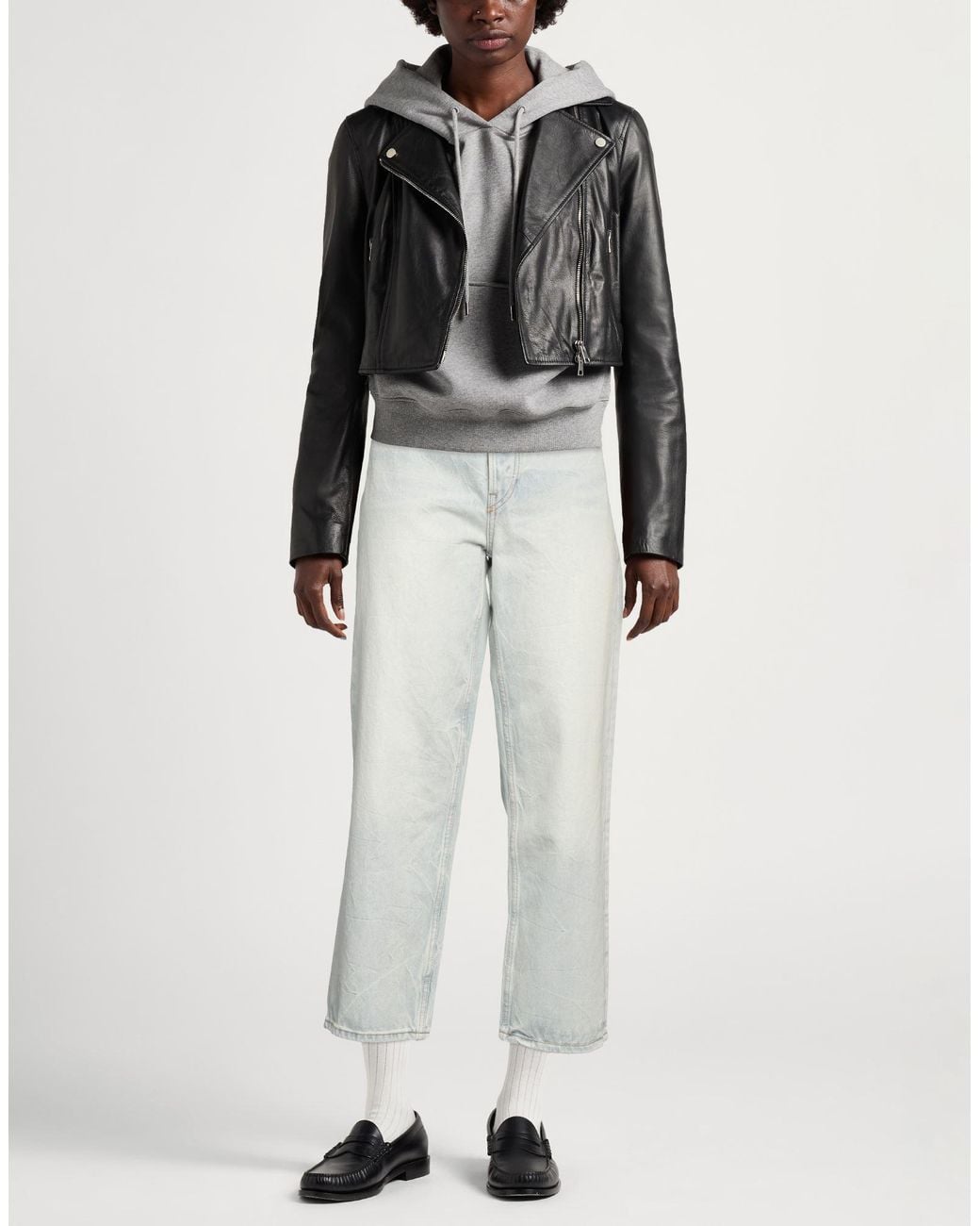Re/done Gray Jeans