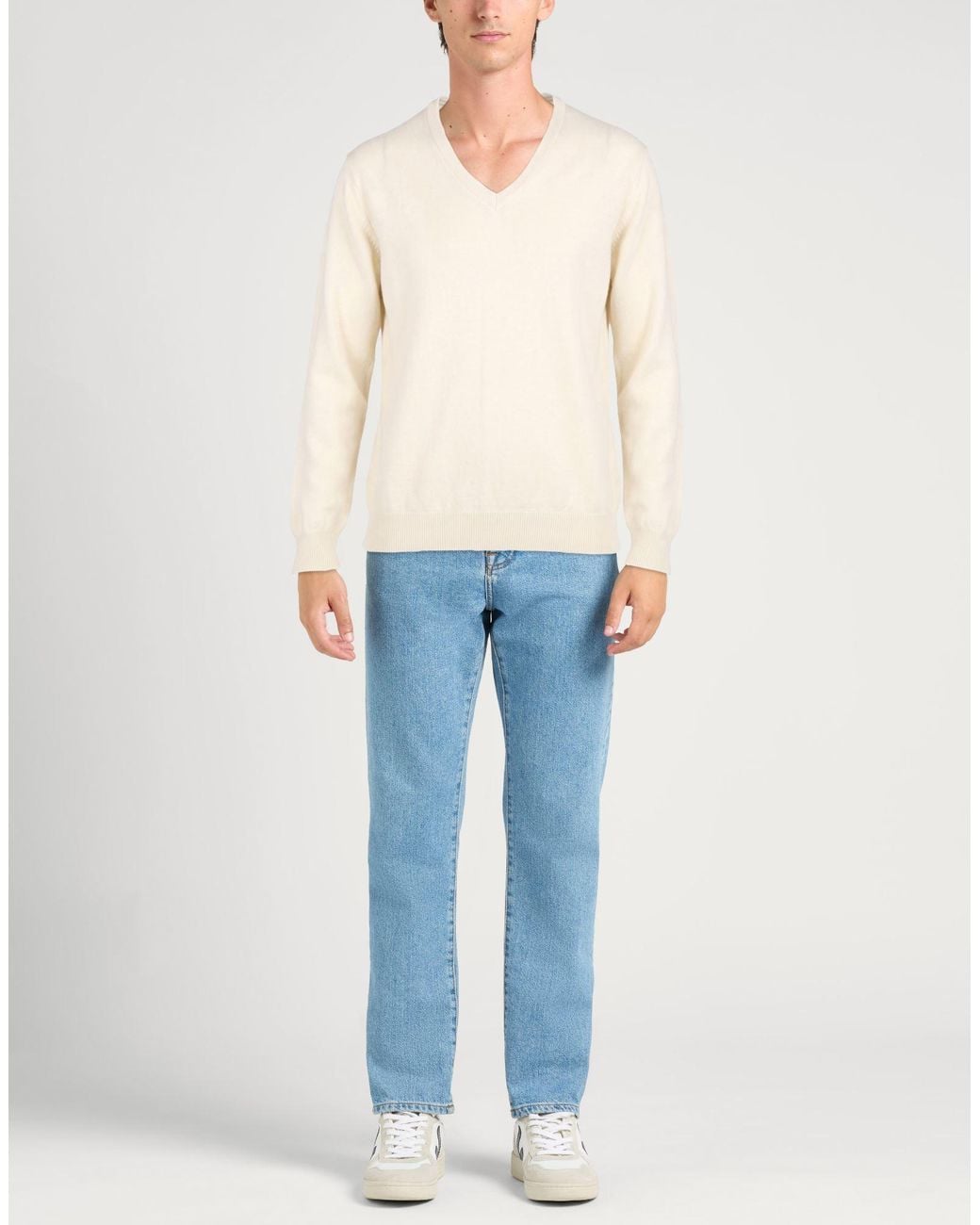 Pullover Kangra de hombre de color Natural