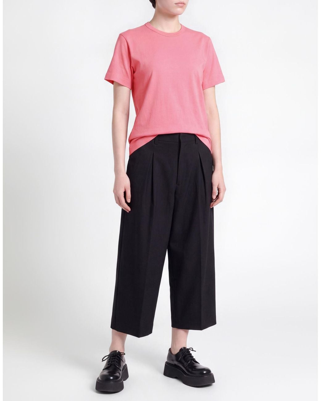 Comme des Garçons Pink T-Shirt Cotton