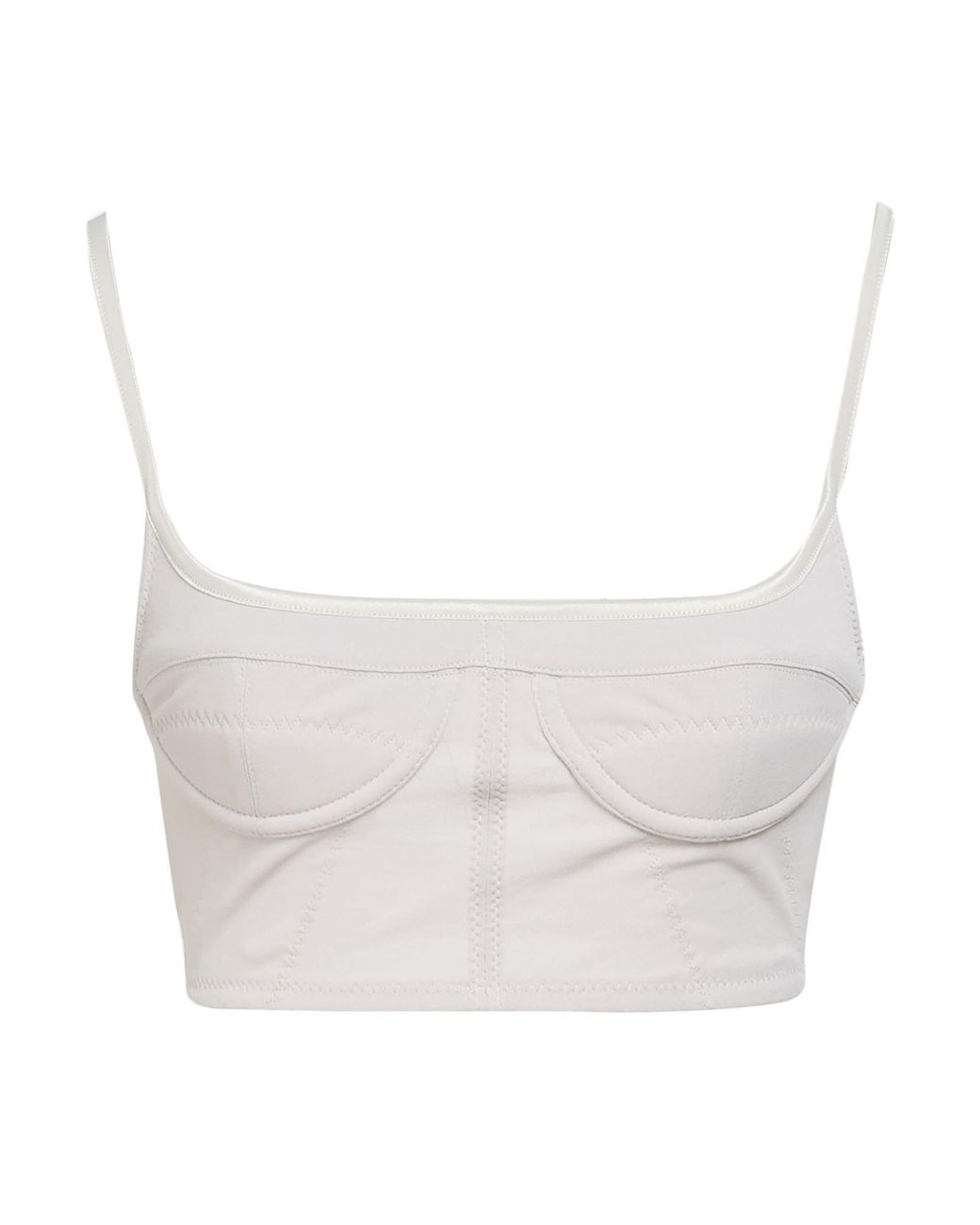 Top Jacquemus de color White