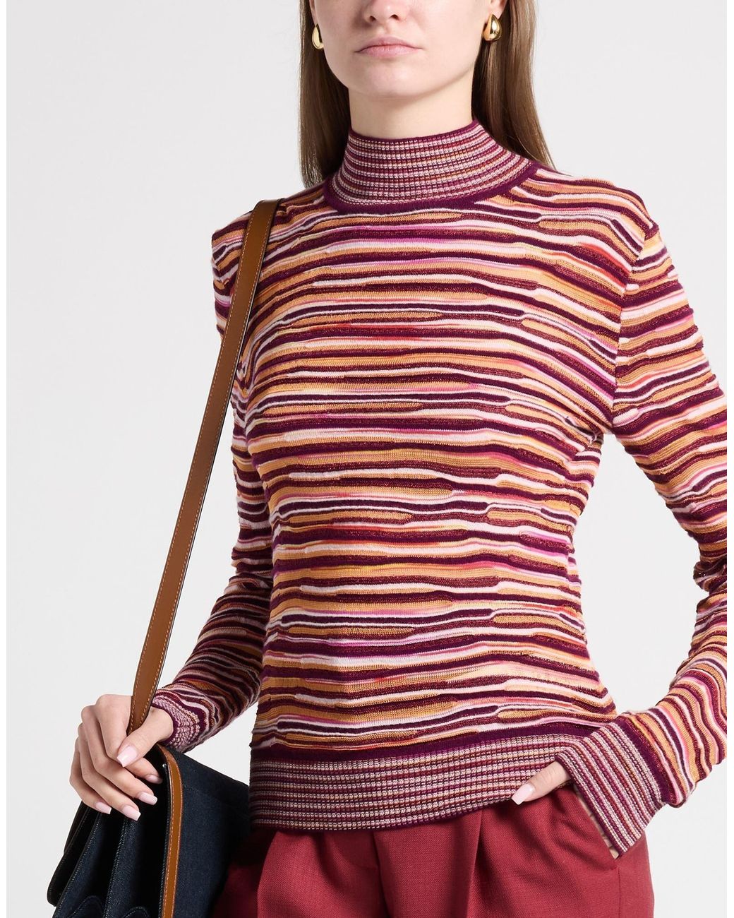 Missoni Red Turtleneck
