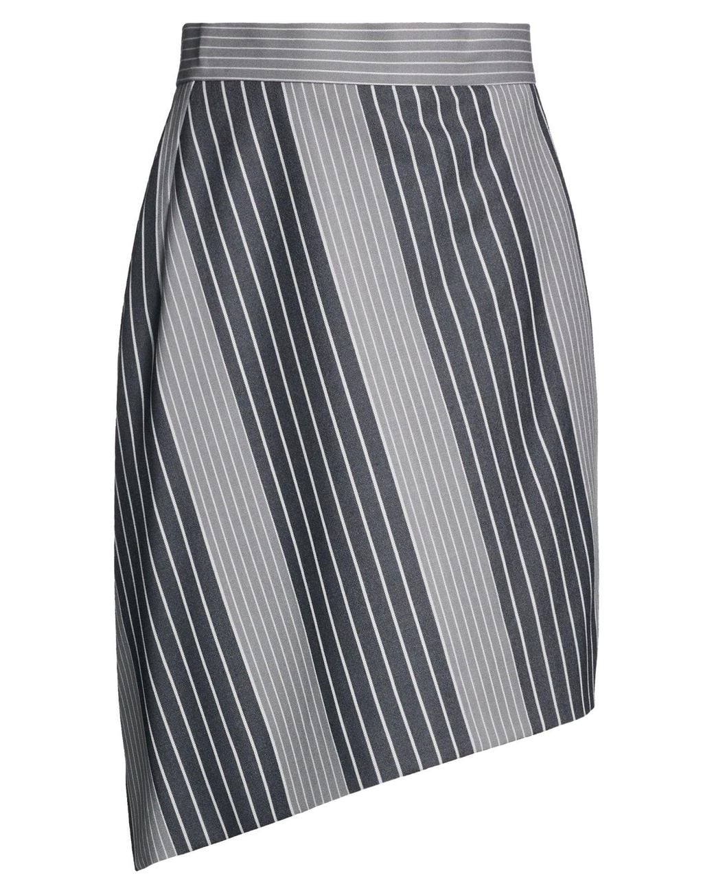 Vivienne Westwood Gray Mini Skirt Virgin Wool