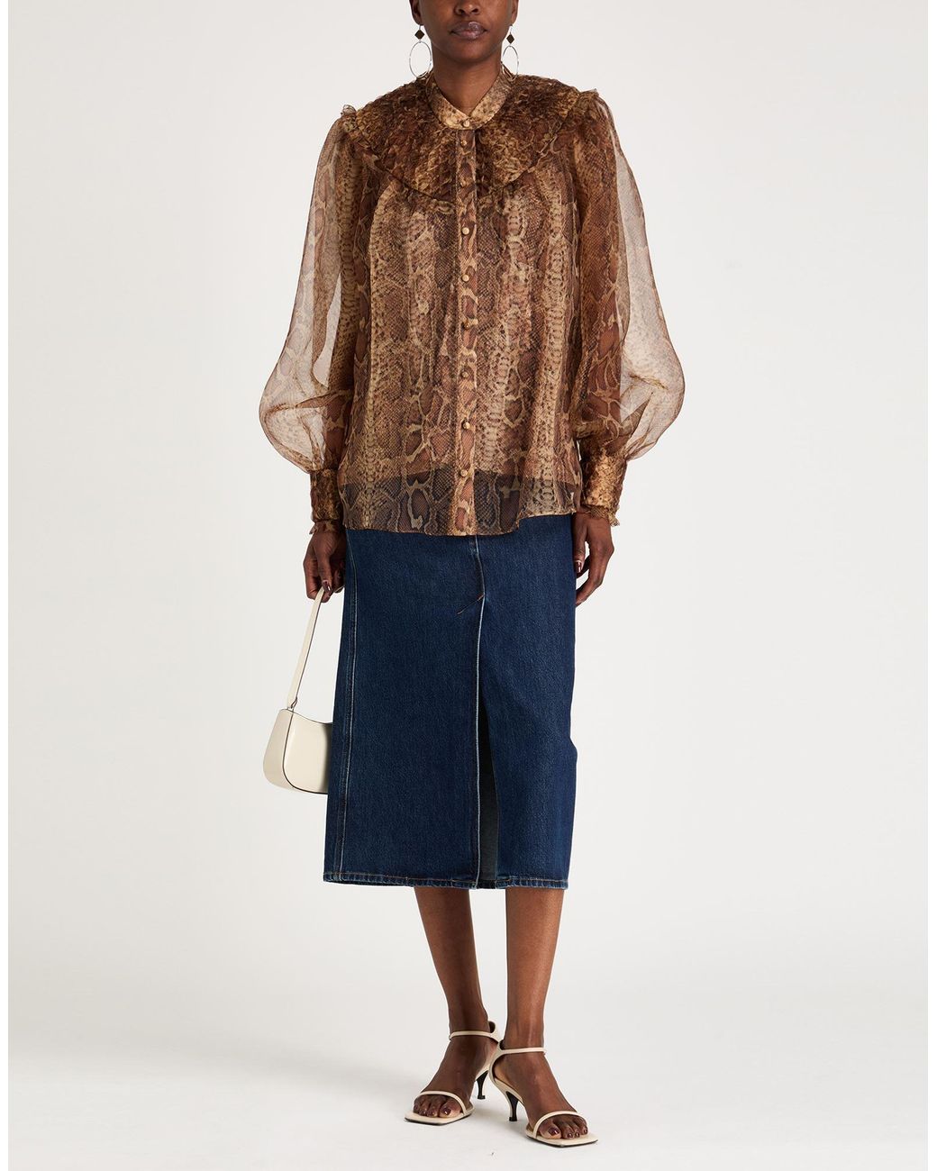 Camisa Zimmermann de color Brown