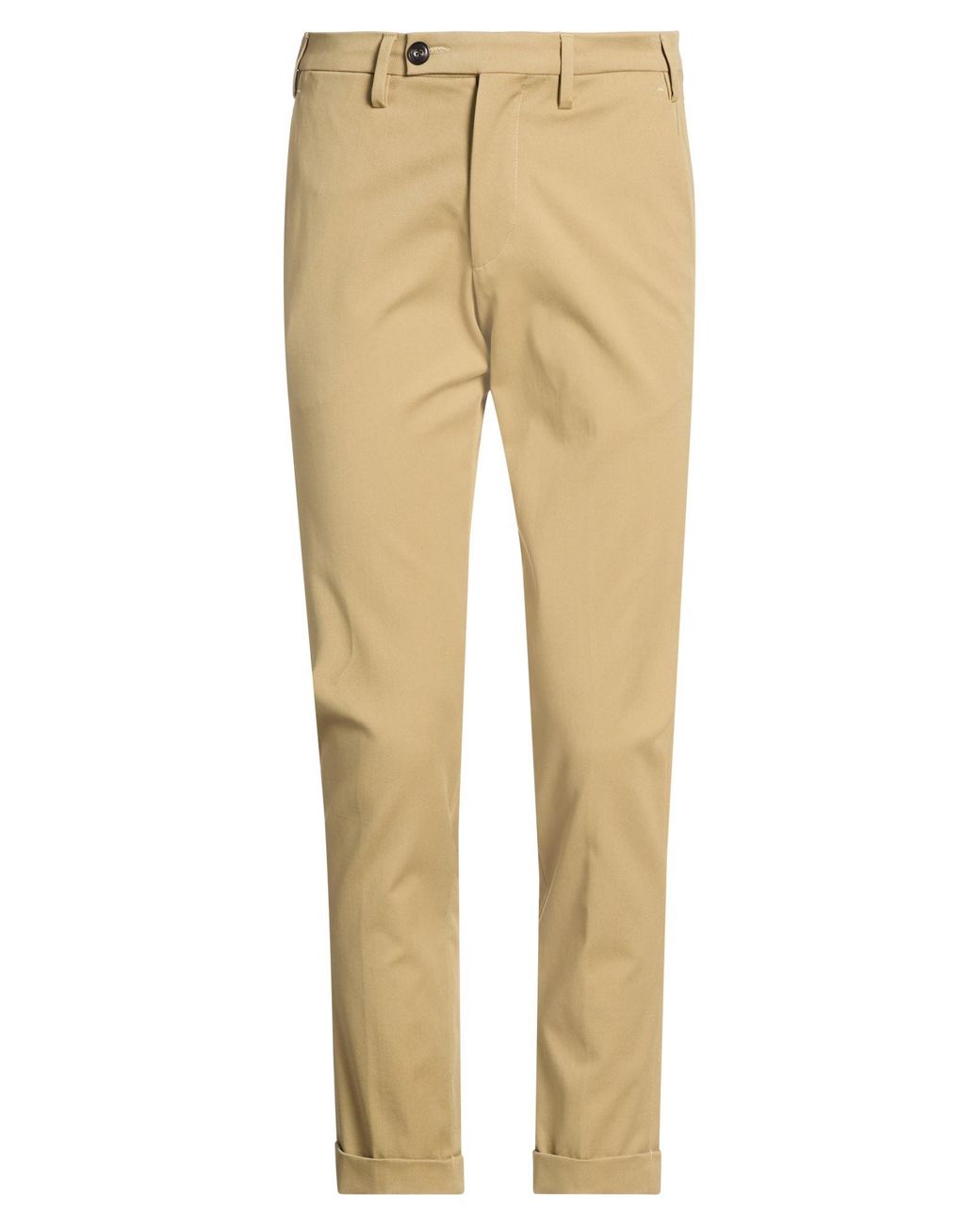 Michael Coal Natural Pants Modal, Cotton, Elastane for men