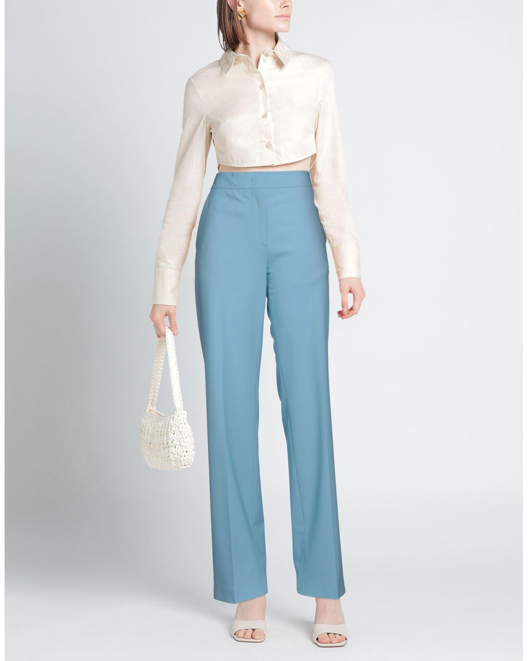 MSGM Blue Trouser