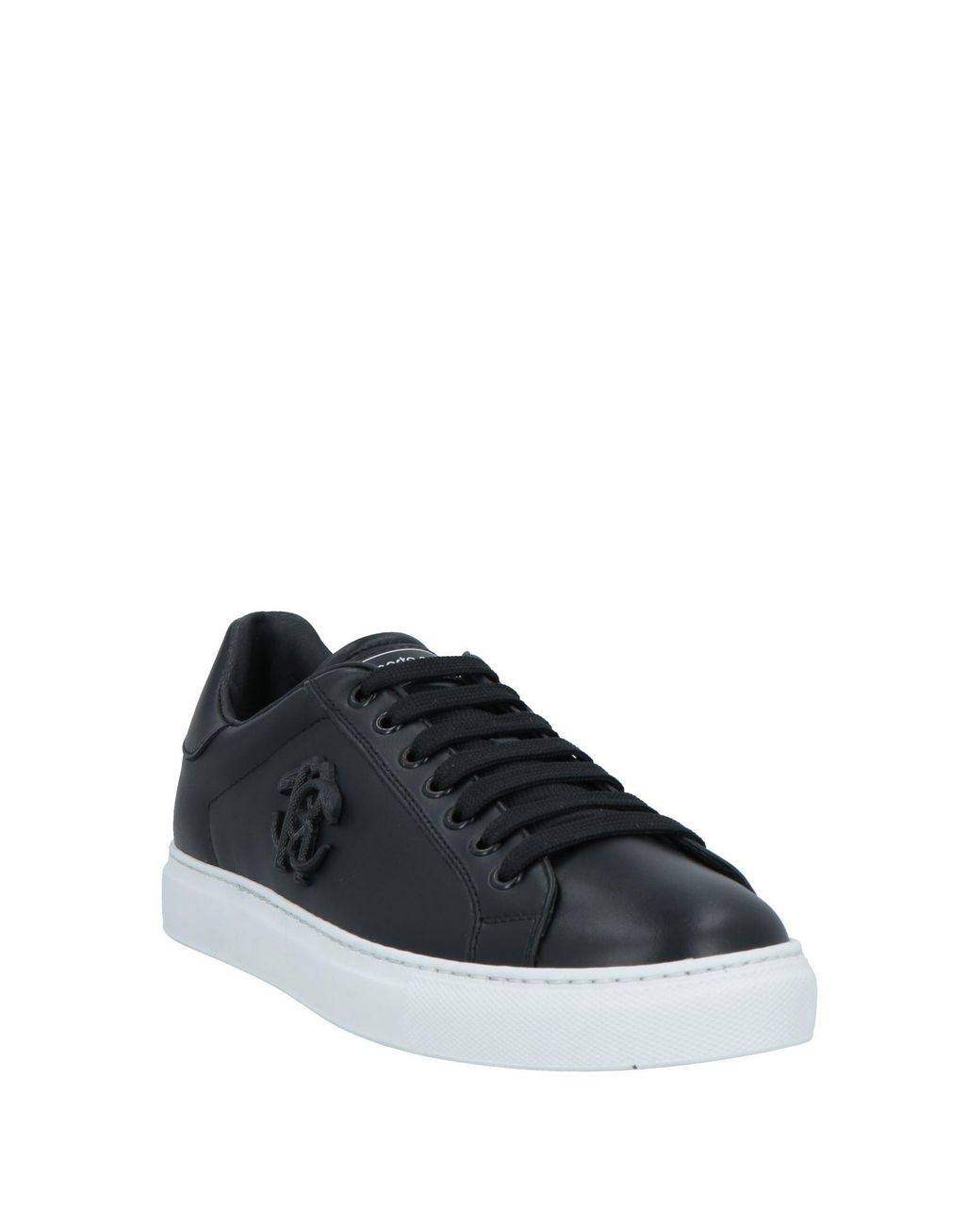 Roberto Cavalli Black Trainers for men