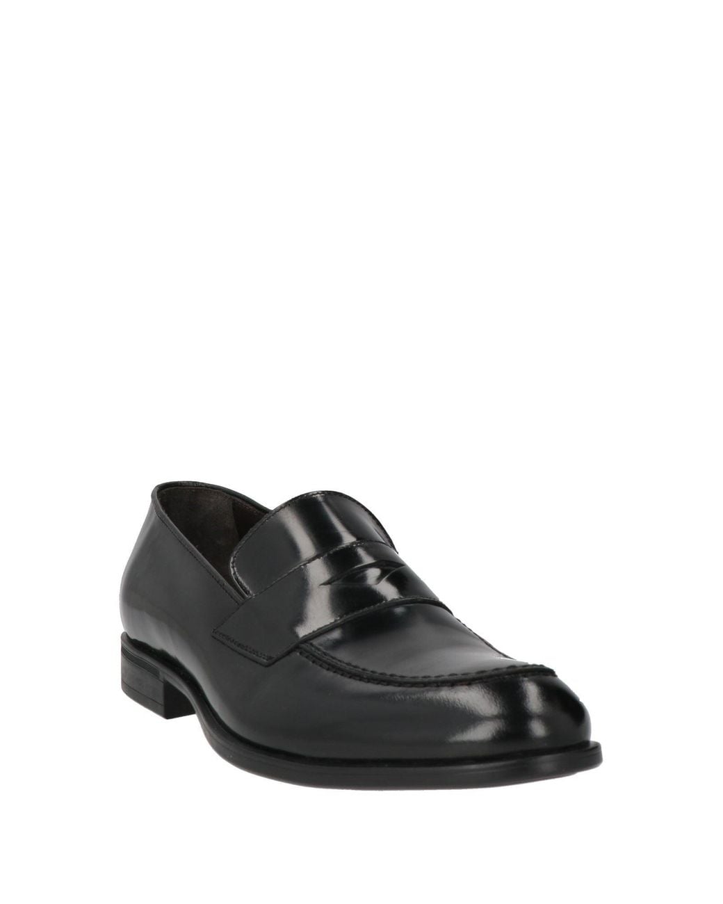 Exton Black Loafers Leather for men