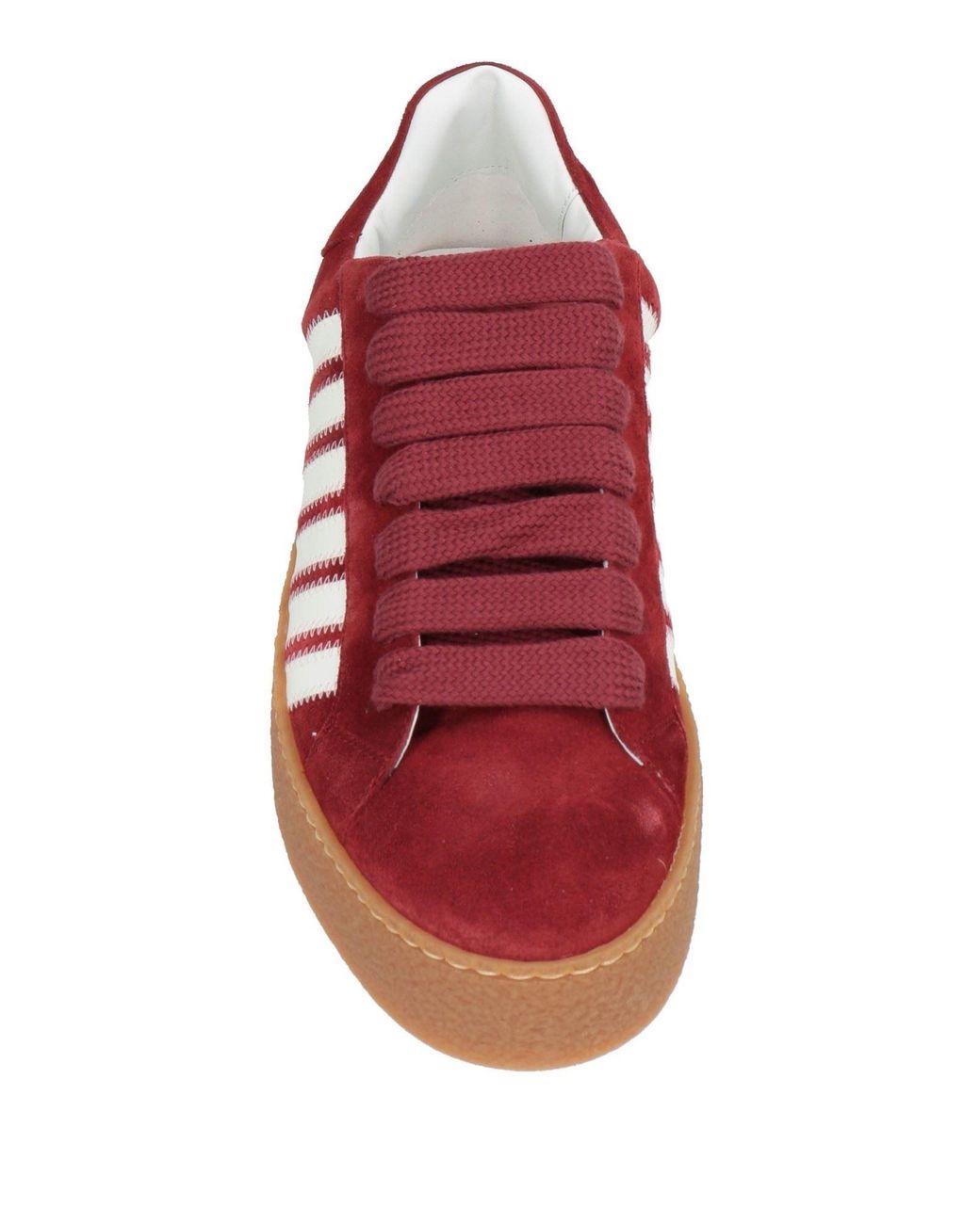 DSquared² Red Sneakers Leather for men