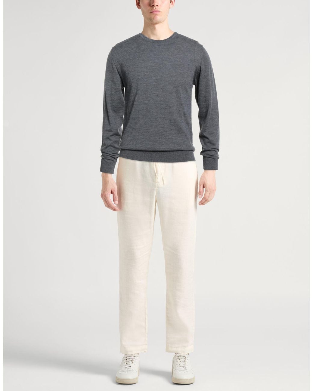 Daniele Fiesoli Gray Jumper for men