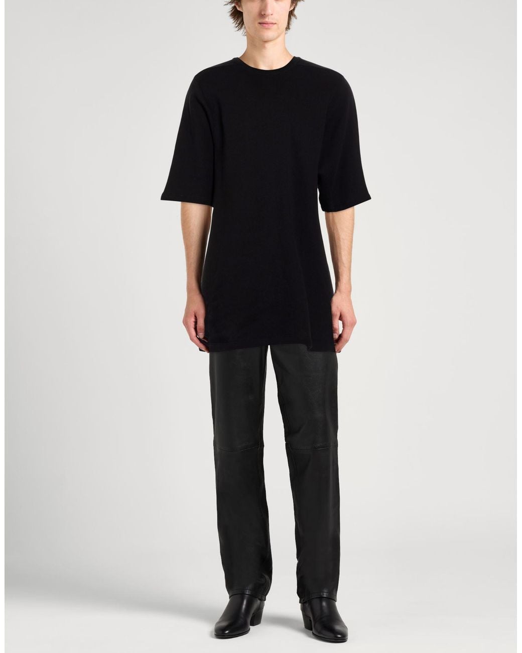 Rick Owens Black Sweatshirt for men