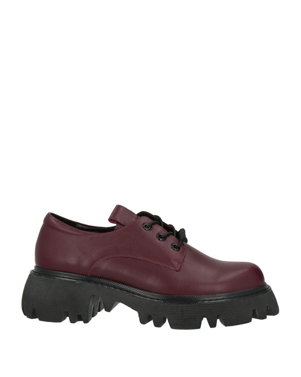 Cerruti 1881 Purple Lace-Up Shoes Leather