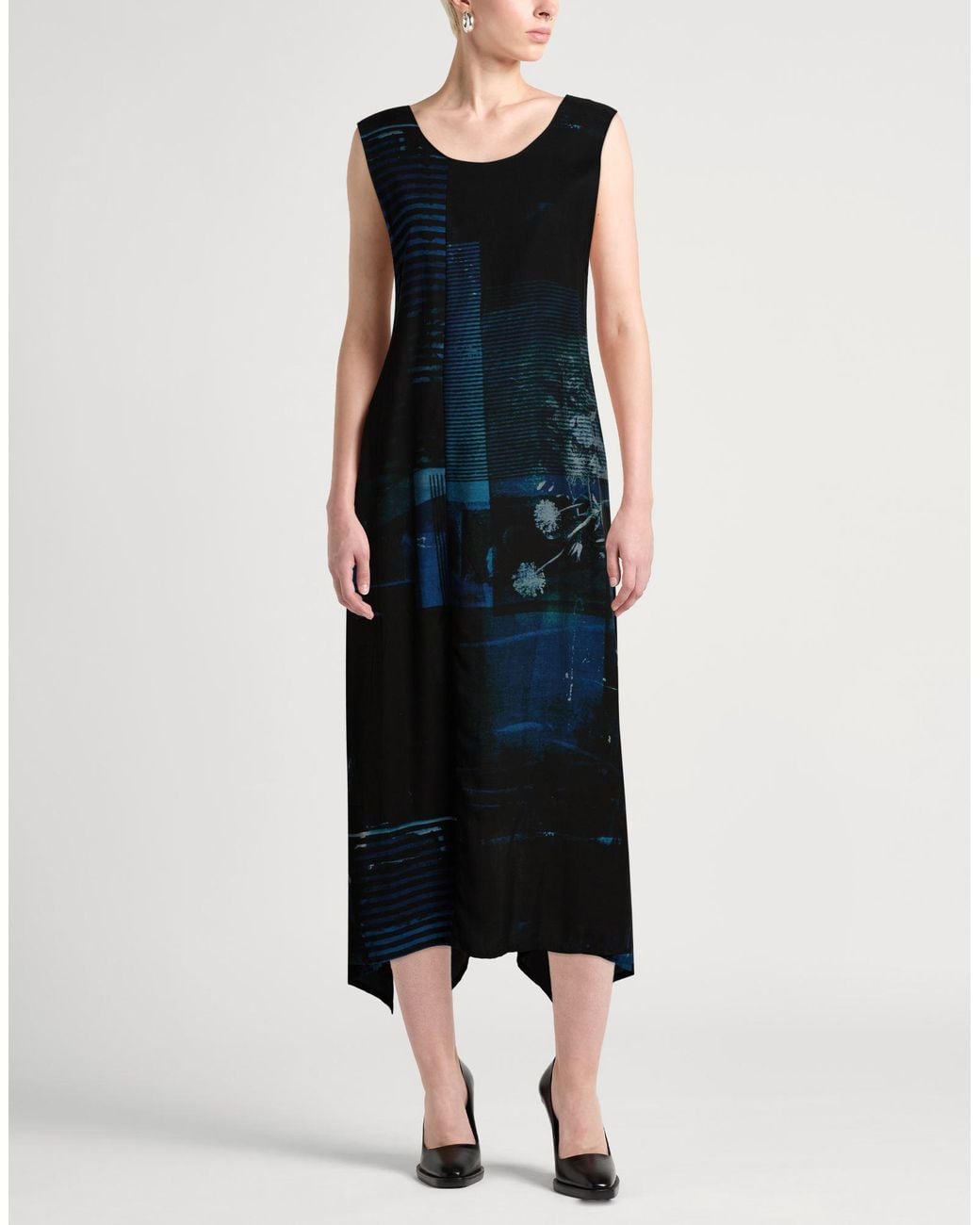 Y's Yohji Yamamoto Black Maxi Dress
