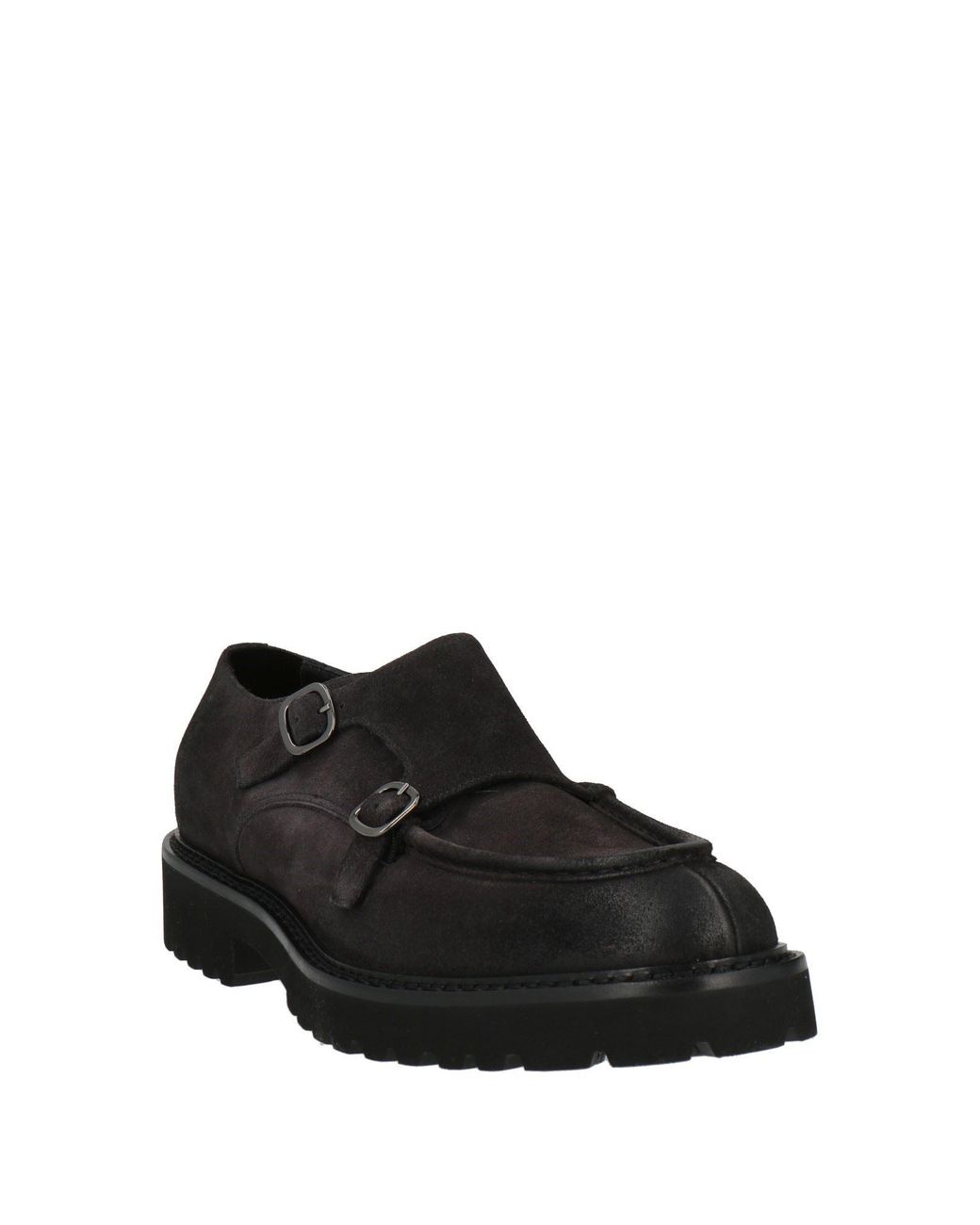 Doucal's Black Loafers Leather for men