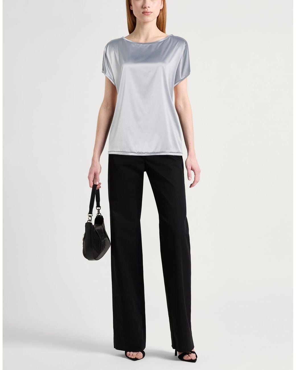 Rrd Gray Top Polyester, Elastane