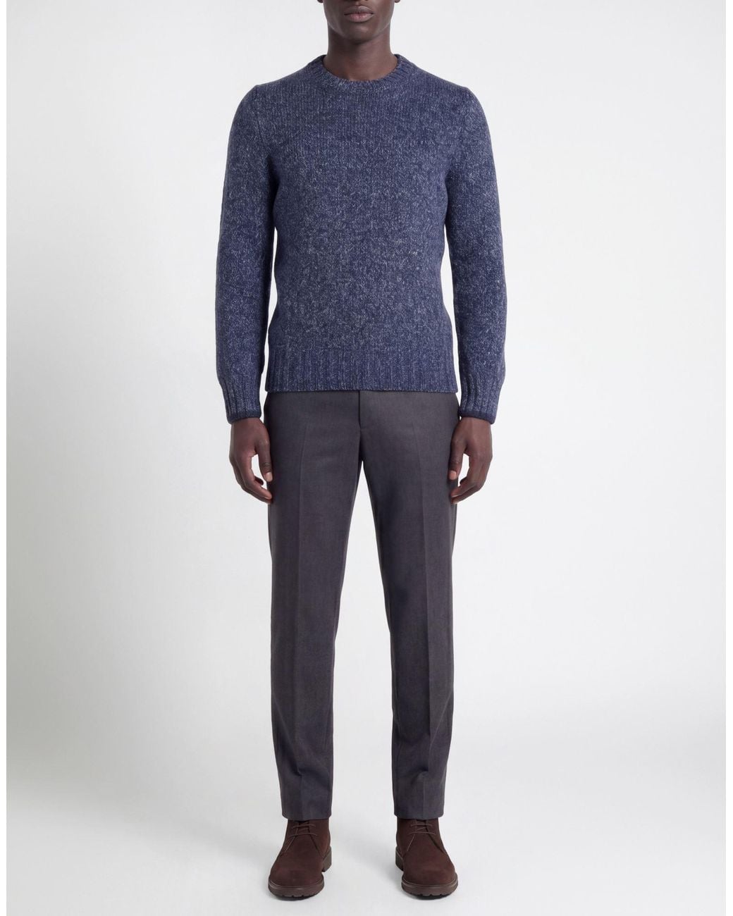 Gran Sasso Blue Sweaters for men