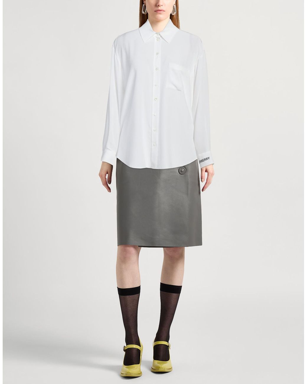 Burberry White Shirt