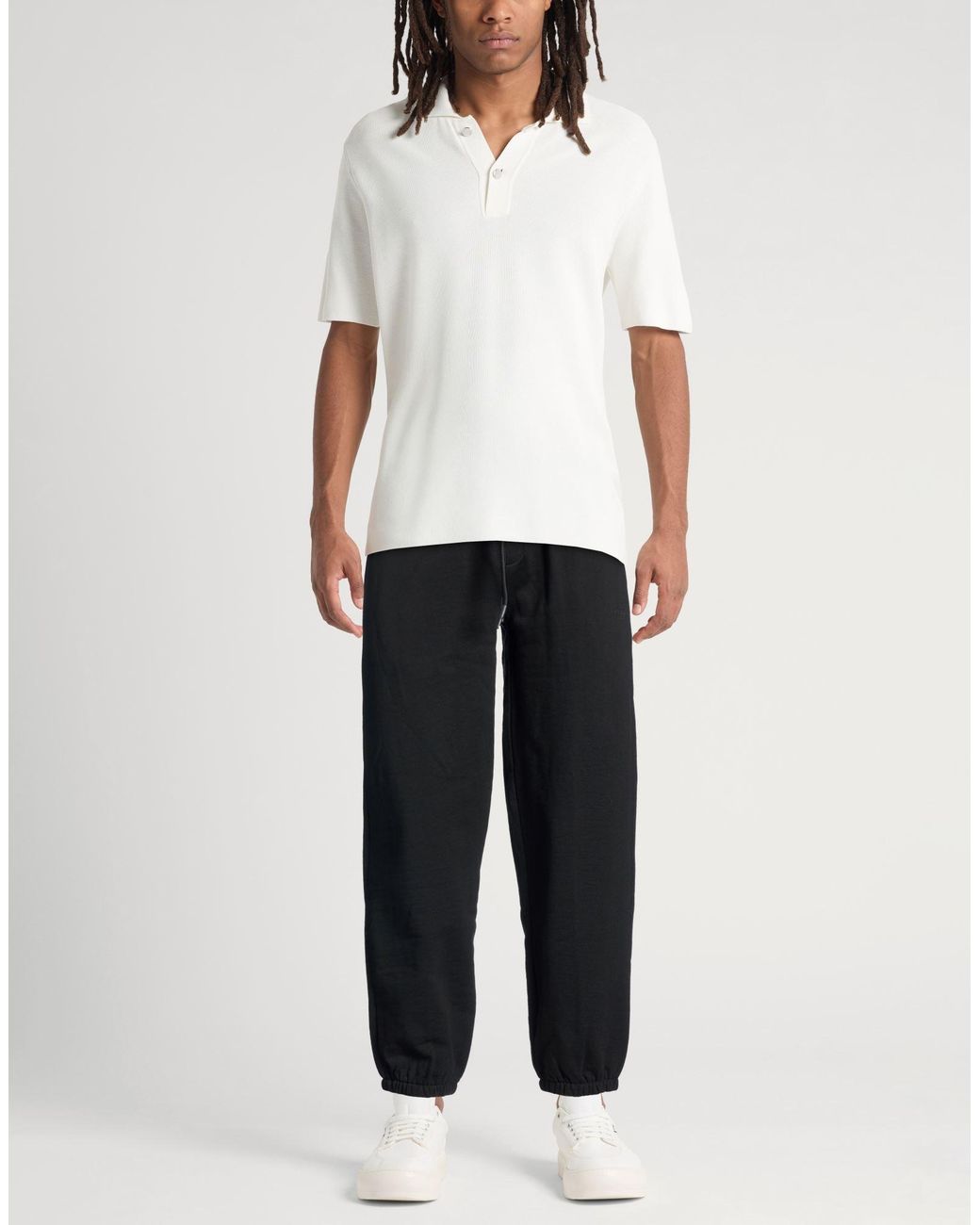 John Richmond Black Pants Cotton for men