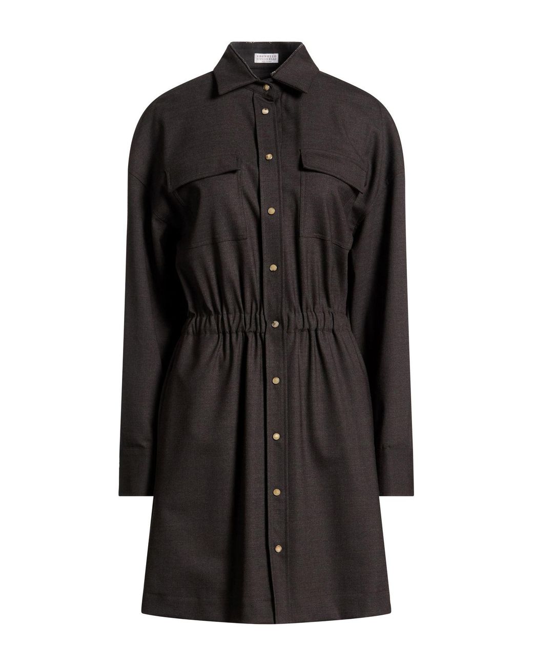 Brunello Cucinelli Black Mini Dress