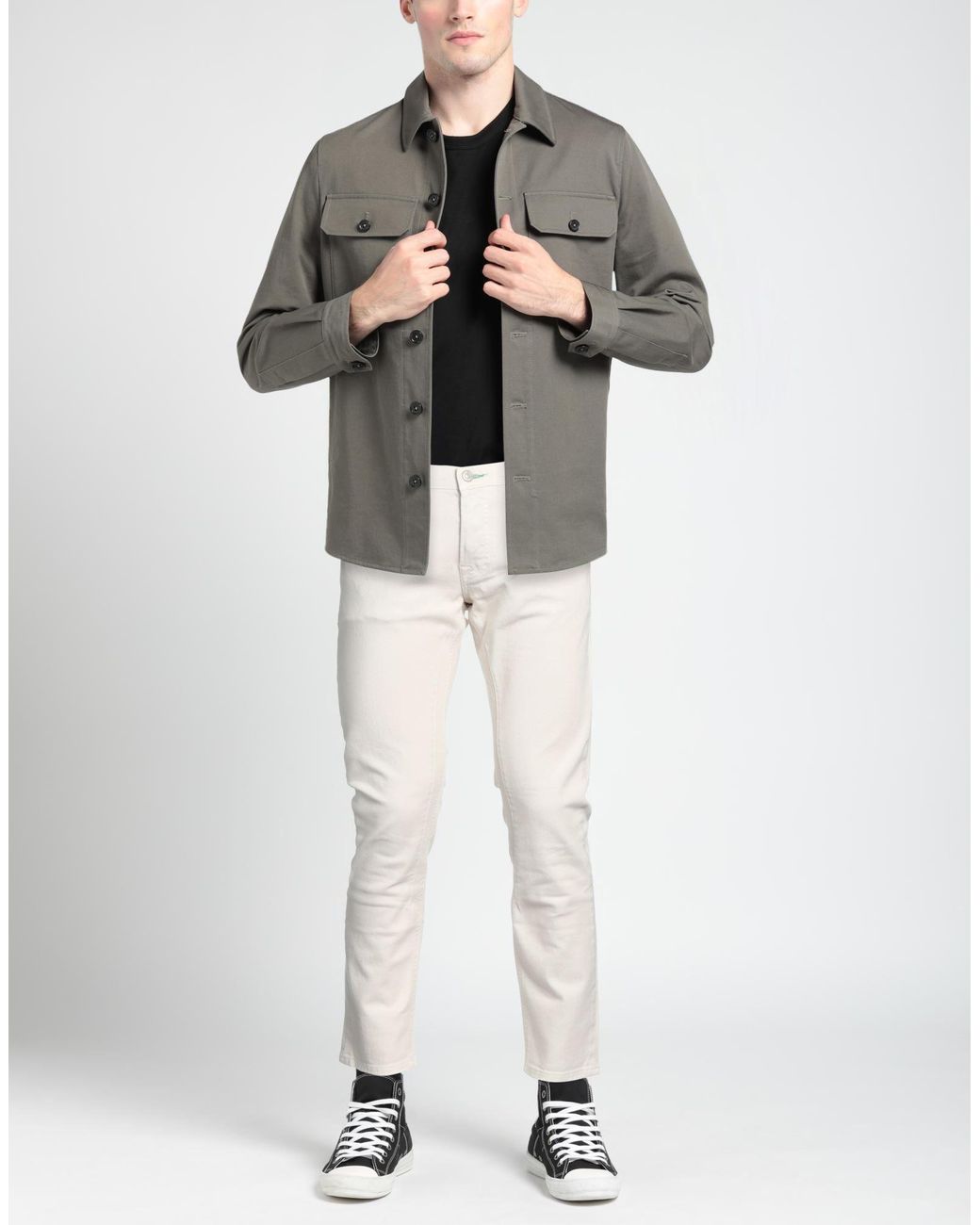 Daniele Alessandrini White Pants for men