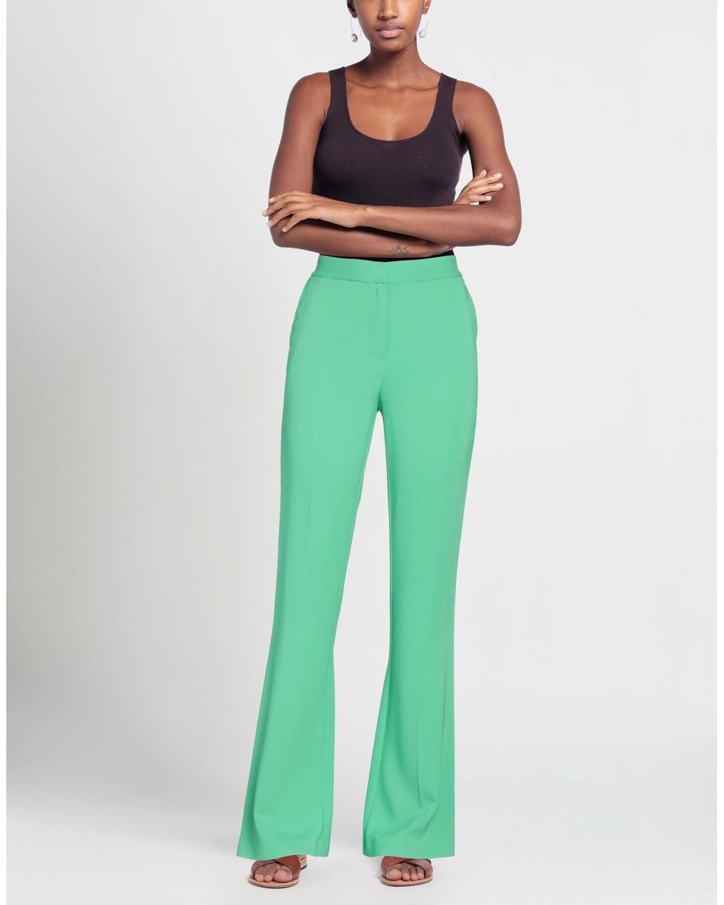 SIMONA CORSELLINI Green Trouser