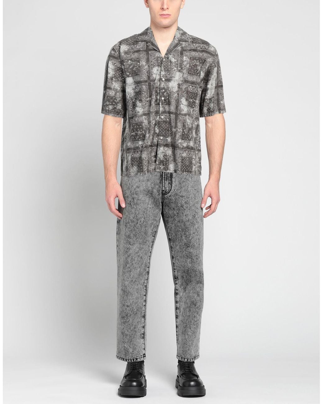 Officine Generale Gray Shirt for men