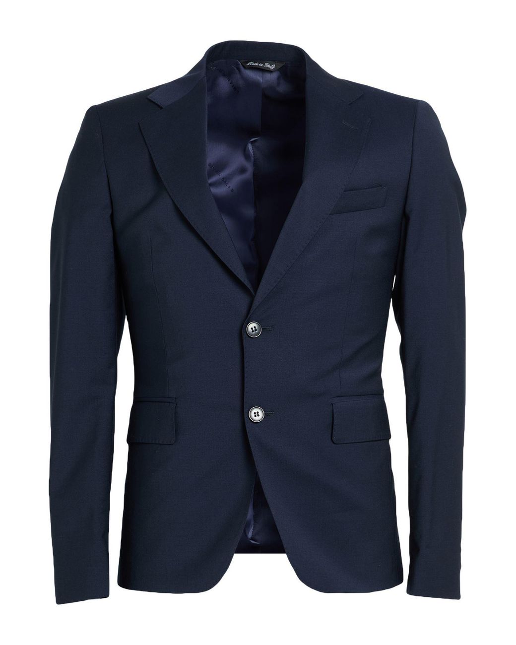 Brian Dales Blue Midnight Blazer Wool, Polyester, Elastane for men
