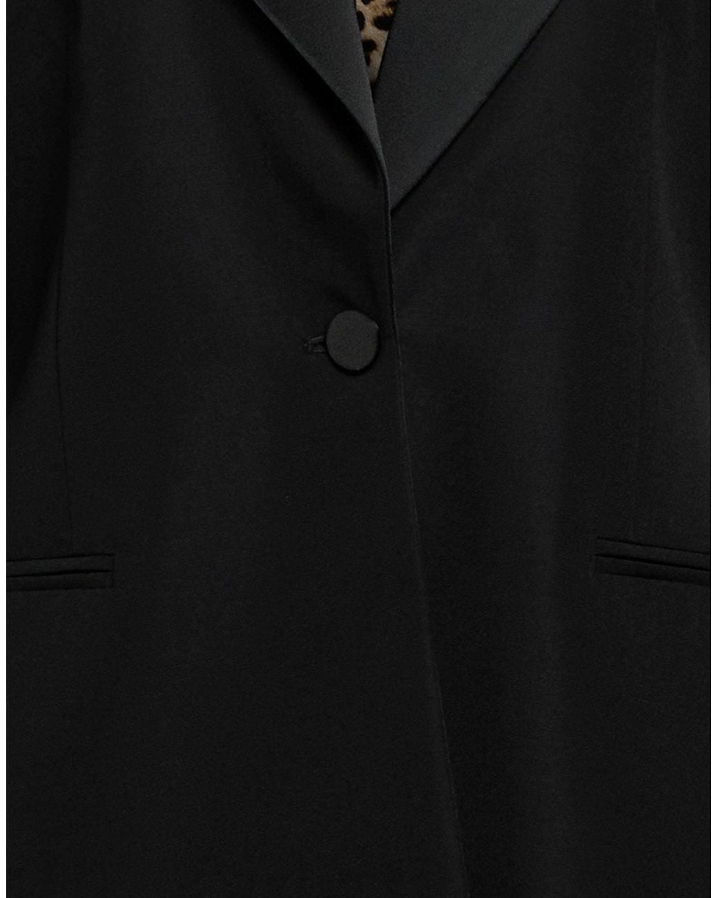 Blumarine Black Blazer Virgin Wool