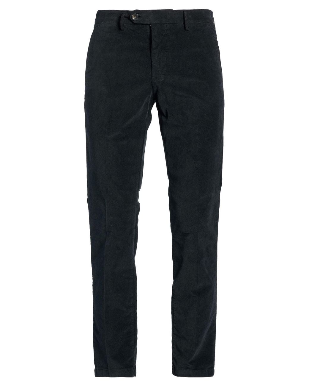 Manuel Ritz Blue Pants Cotton, Elastane for men