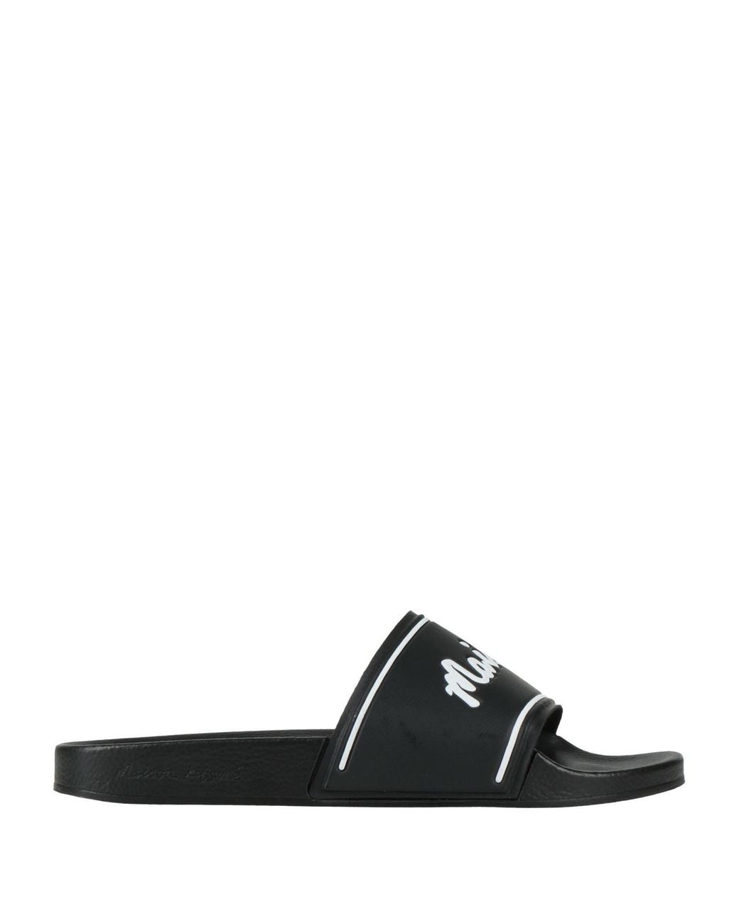 Maison Kitsuné Black Sandals for men